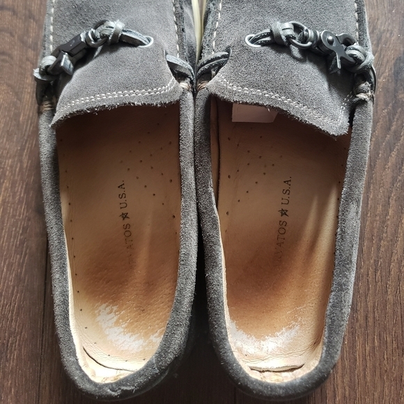 John Varvatos Star USA Suede Moccasin Shoe - Picture 5 of 9